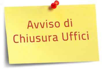 Avviso chiusure uffici comunali/ecocentro dal 24/12/2025 al 06/01/2026
